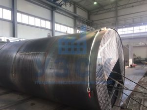 Резервуар РВС стальной вертикальный 400 кубов в Армении