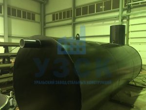 Резервуар горизонтальный стальной наземный в Армении