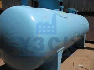 Резервуар РГС, емкость для газового конденсата с сферическими днищами в Армении