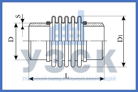 Чертёж компенсатора ОПН в Армении